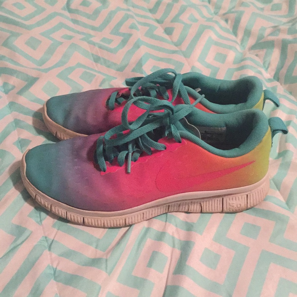 Tie dyed Nike’s